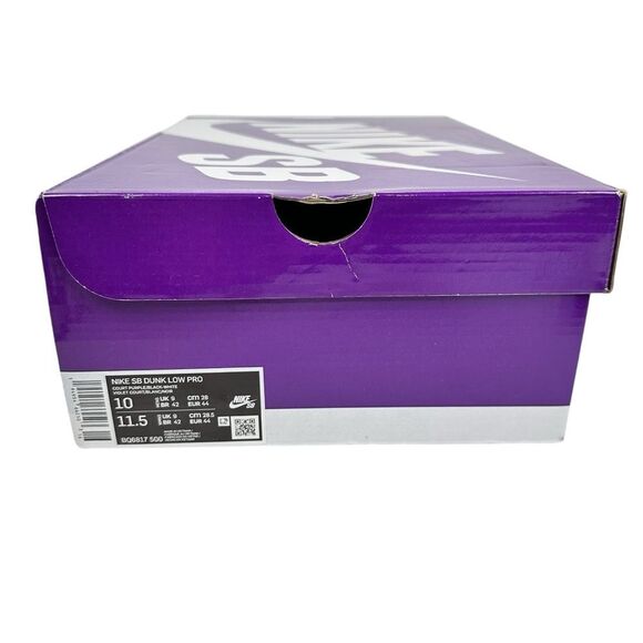 Nike SB Dunk Low Mens Size 10 Court Purple - Picture 8 of 8